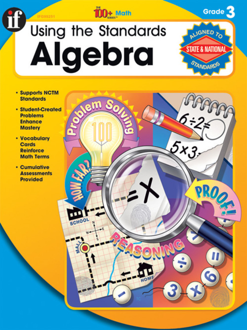 Title details for Using the Standards - Algebra, Grade 3 by Claire Piddock - Available
